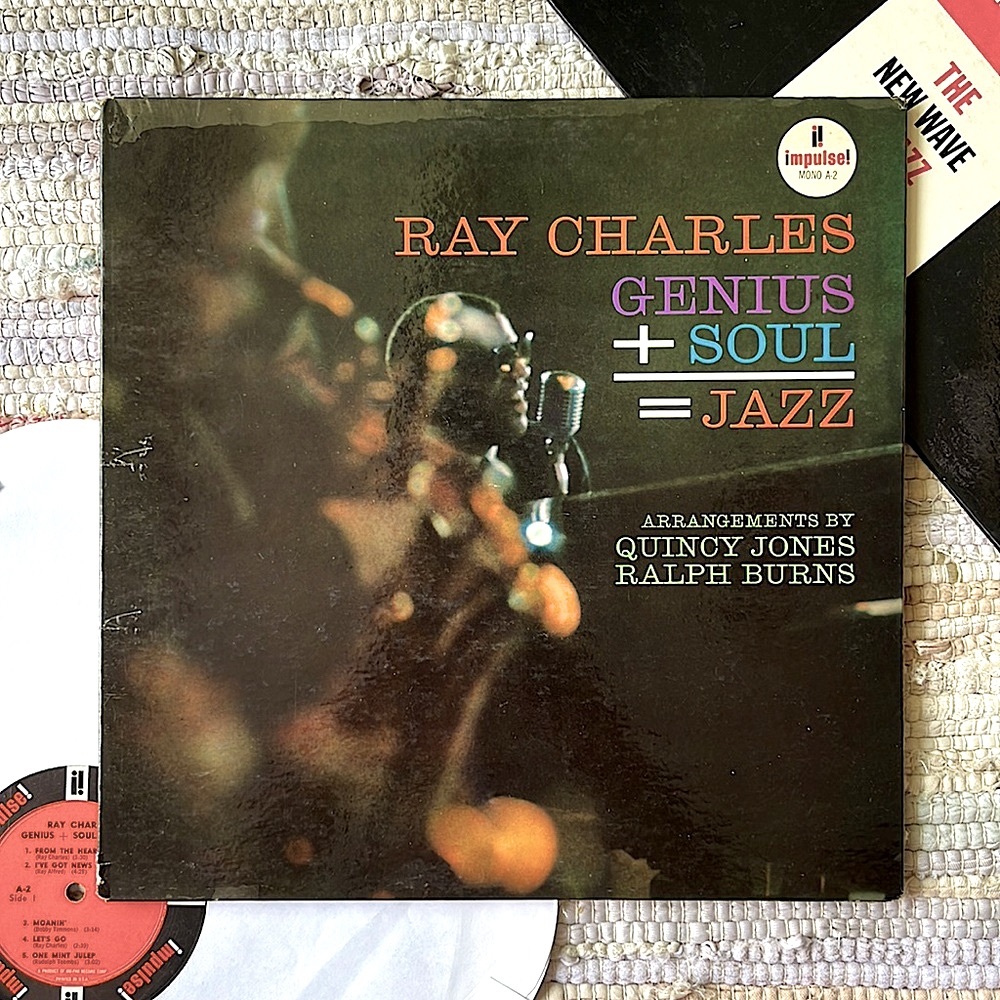Ray Charles - “Genius + Soul = Jazz” Vinyl LP